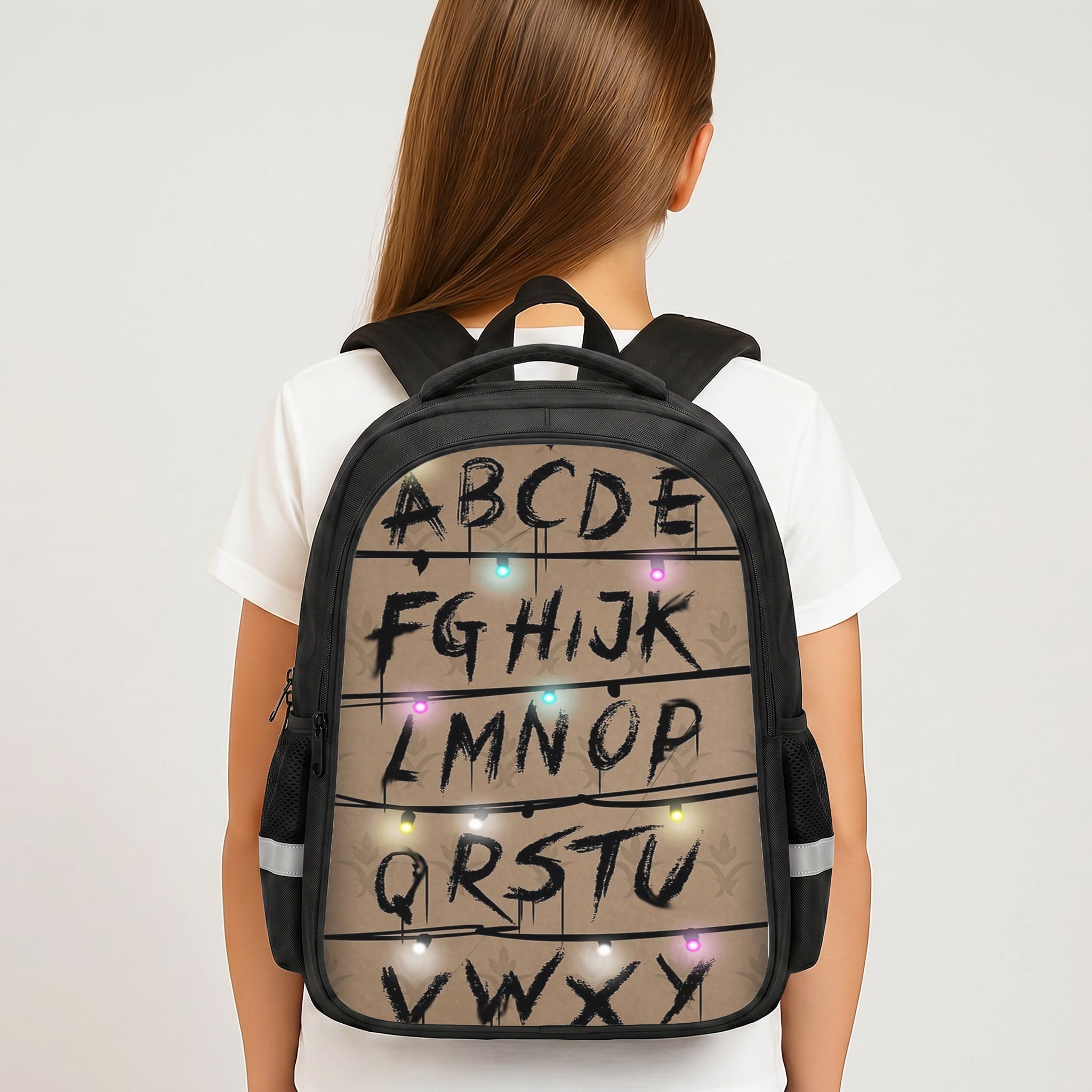 Stranger Alphabet Wall Backpack