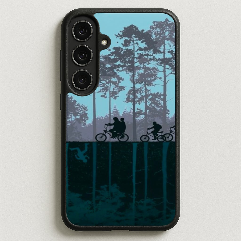 World of Upside Down - Stranger Things Phone Case for Galaxy S25FE
