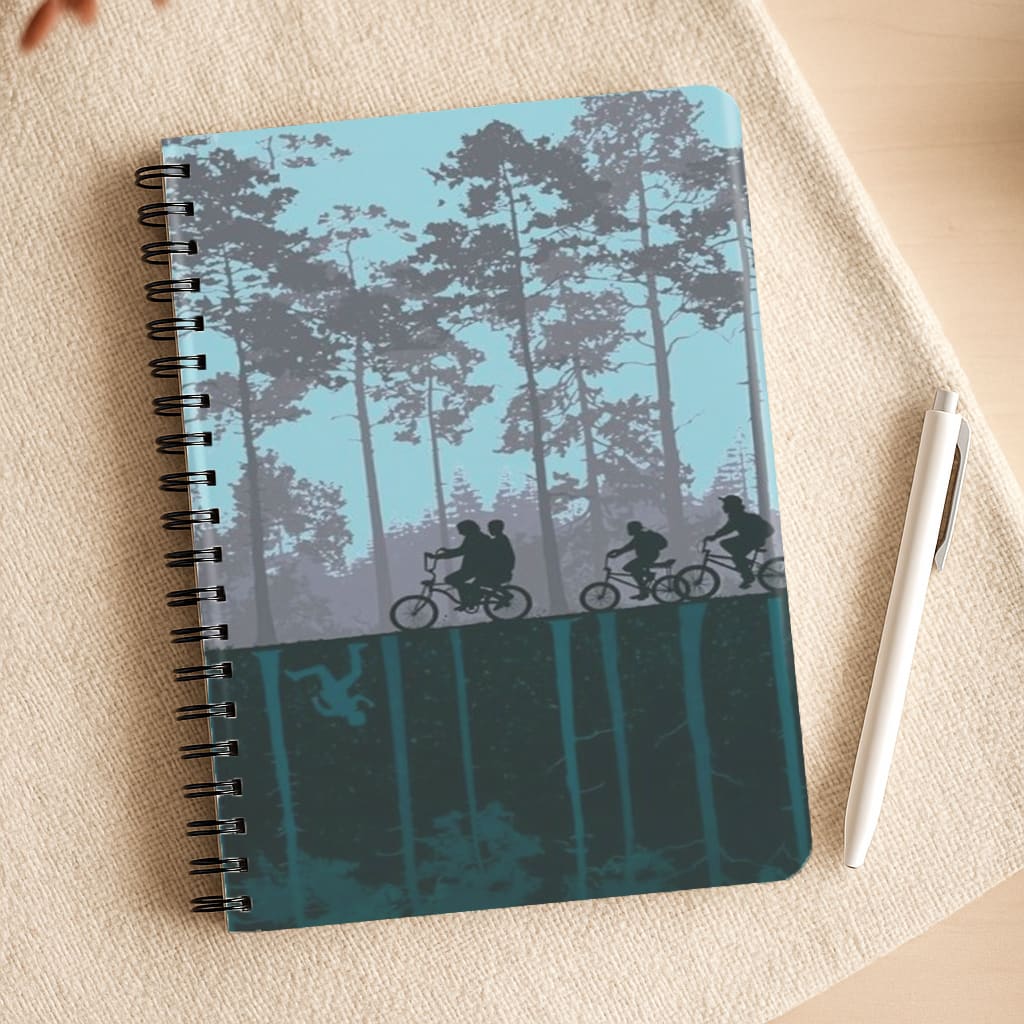 World of Upside Down - Stranger Things Notepad