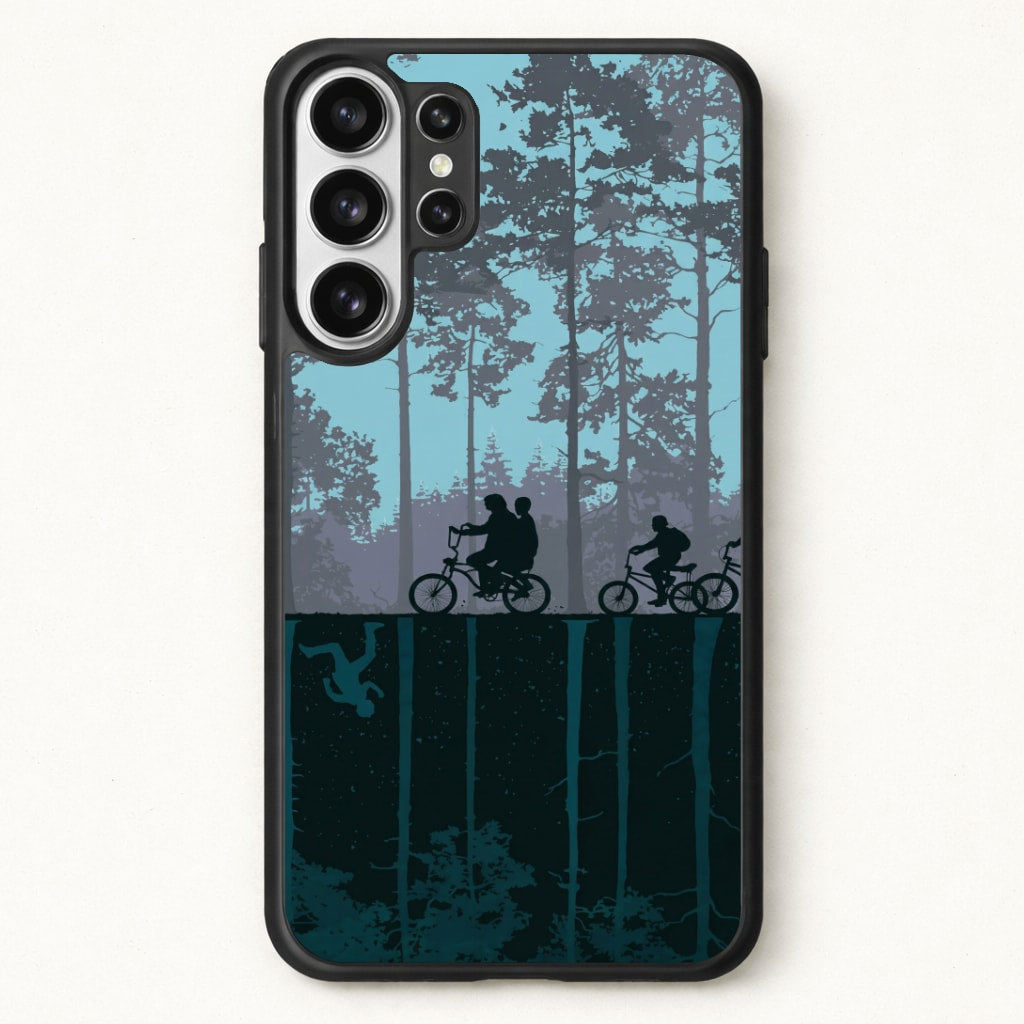 World of Upside Down - Stranger Things Phone Case for Galaxy S26 Ultra