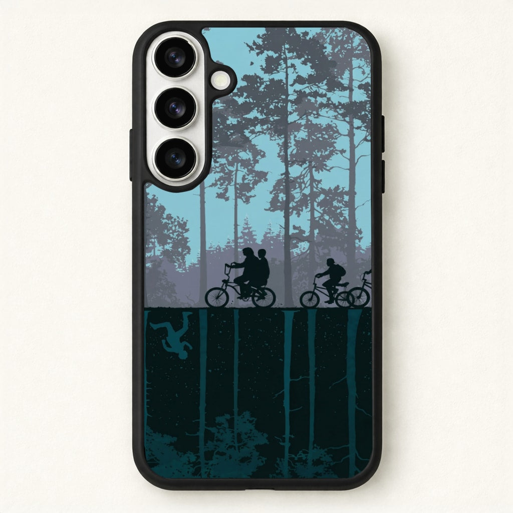 World of Upside Down - Stranger Things Phone Case for Galaxy S26
