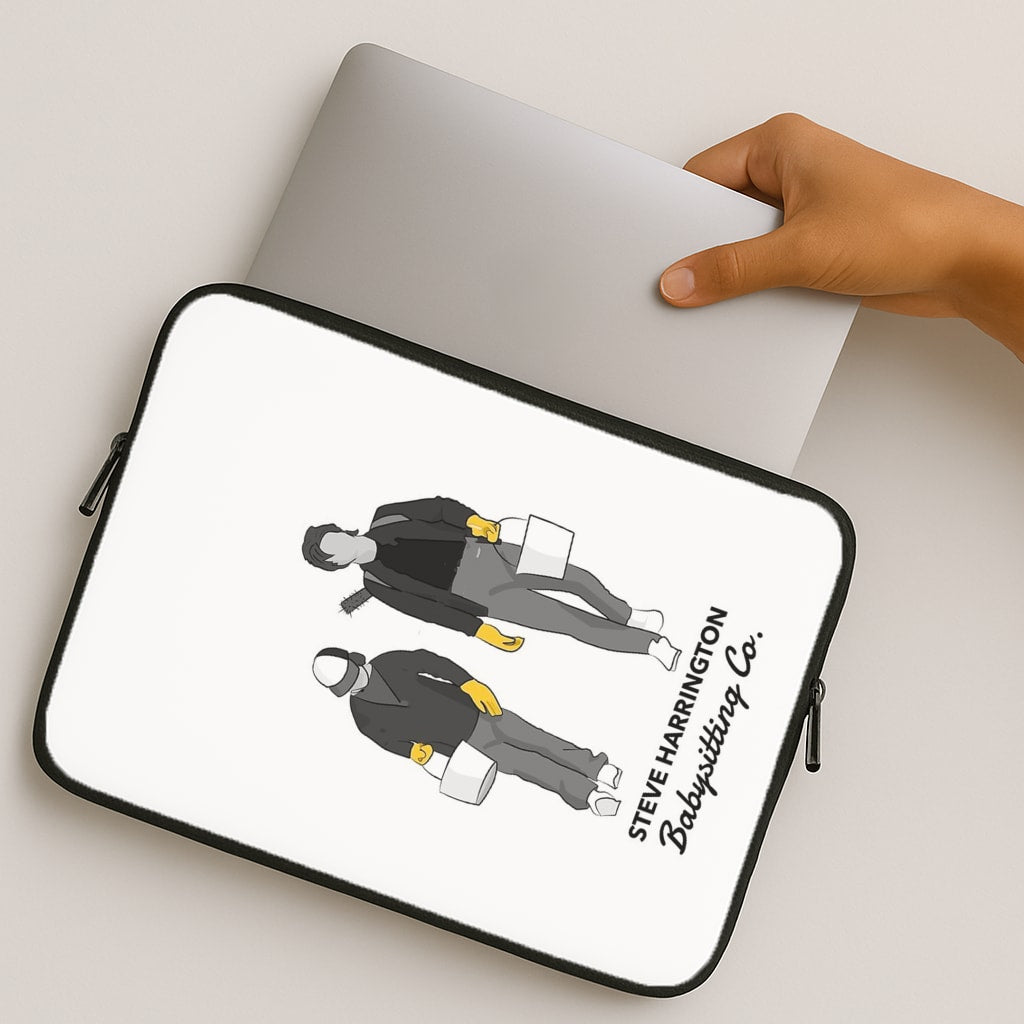 Steve Harrington Babysitting Co MacBook Case