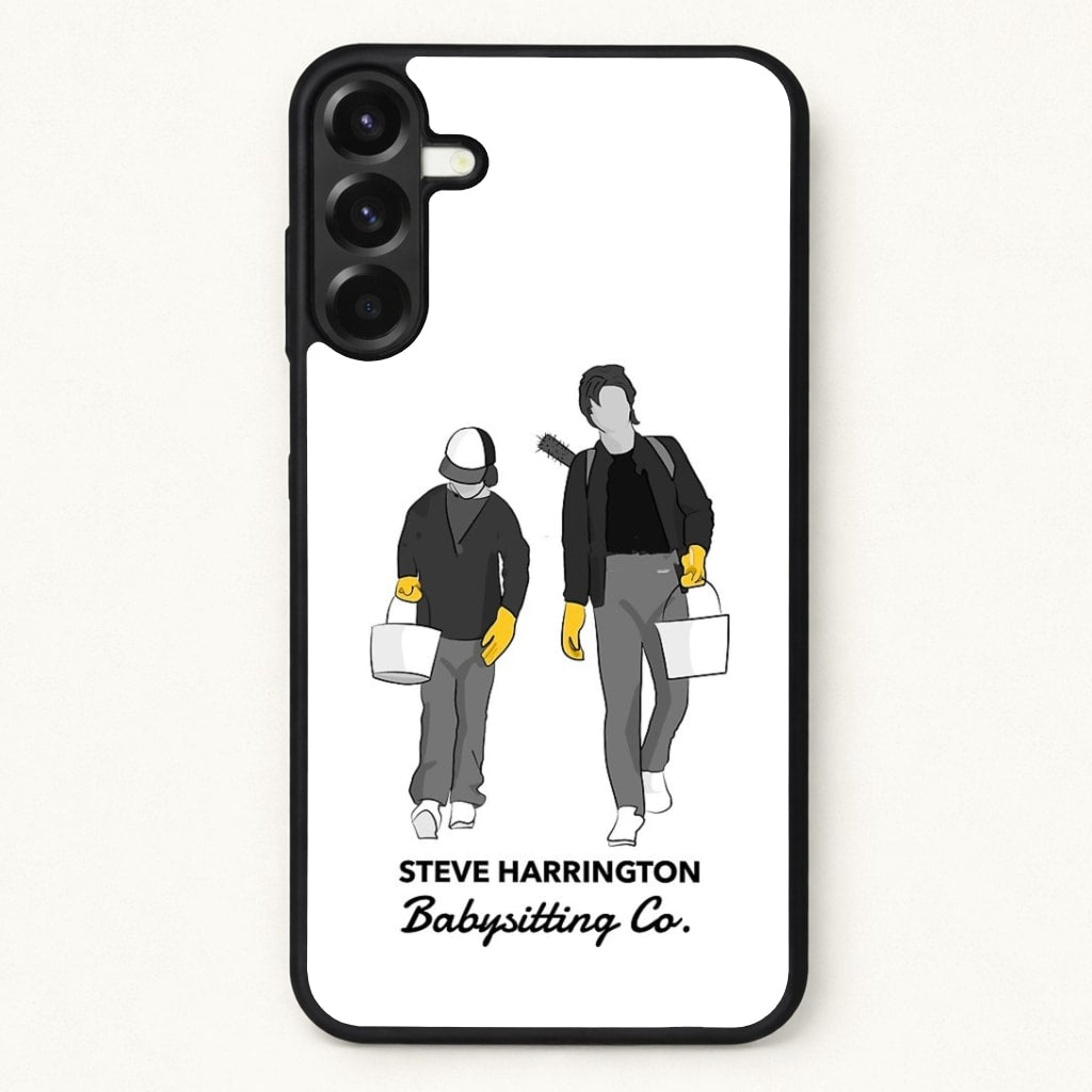 Steve Harrington Babysitting Co Phone Case for Galaxy A17