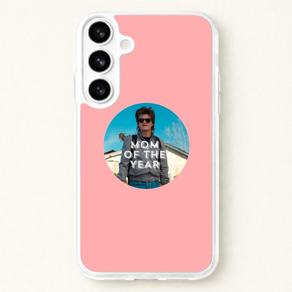 Steve Harrington - Mom Of The Year Phone Case for Galaxy S26 Plus