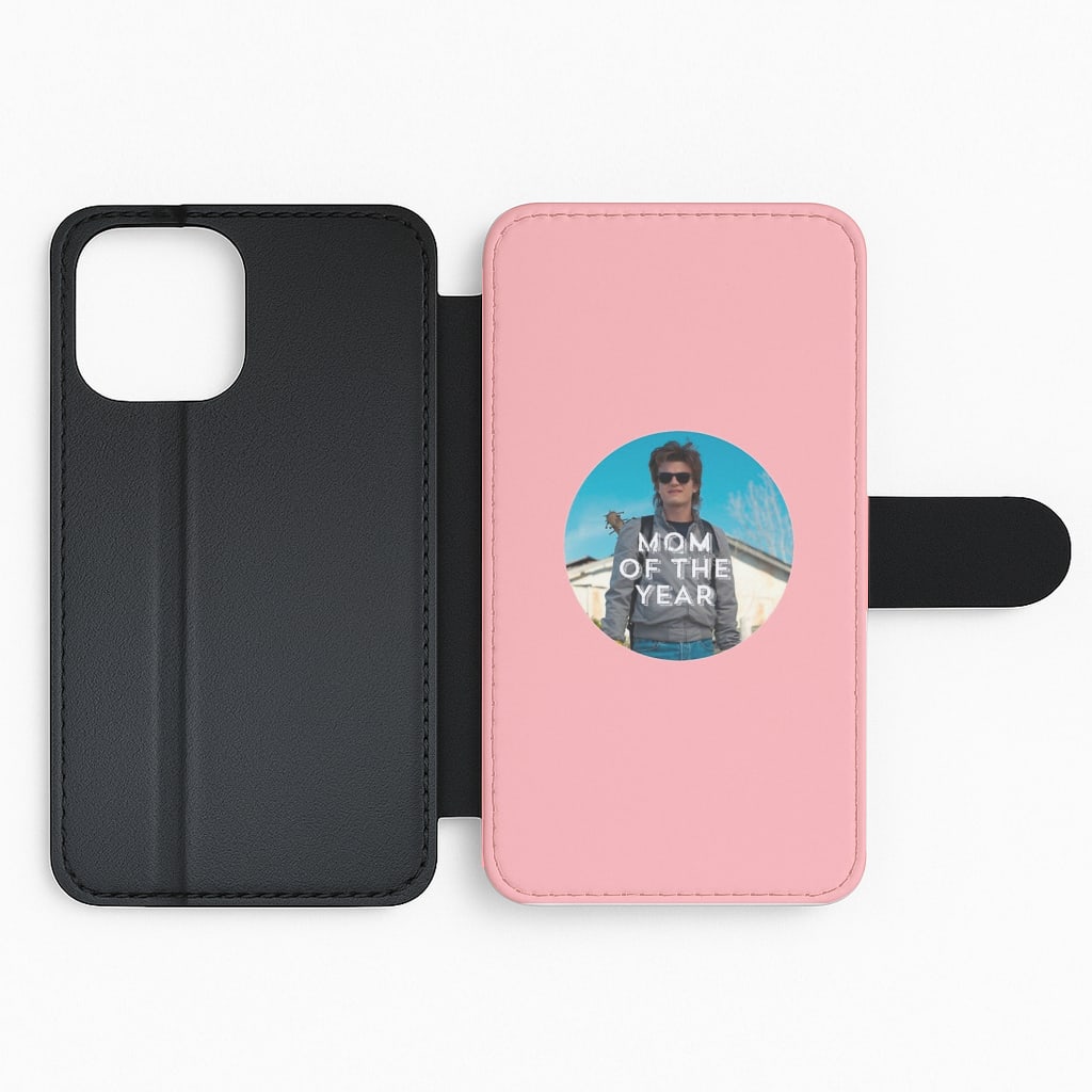 Steve Harrington - Mom Of The Year Flip Wallet Phone Case