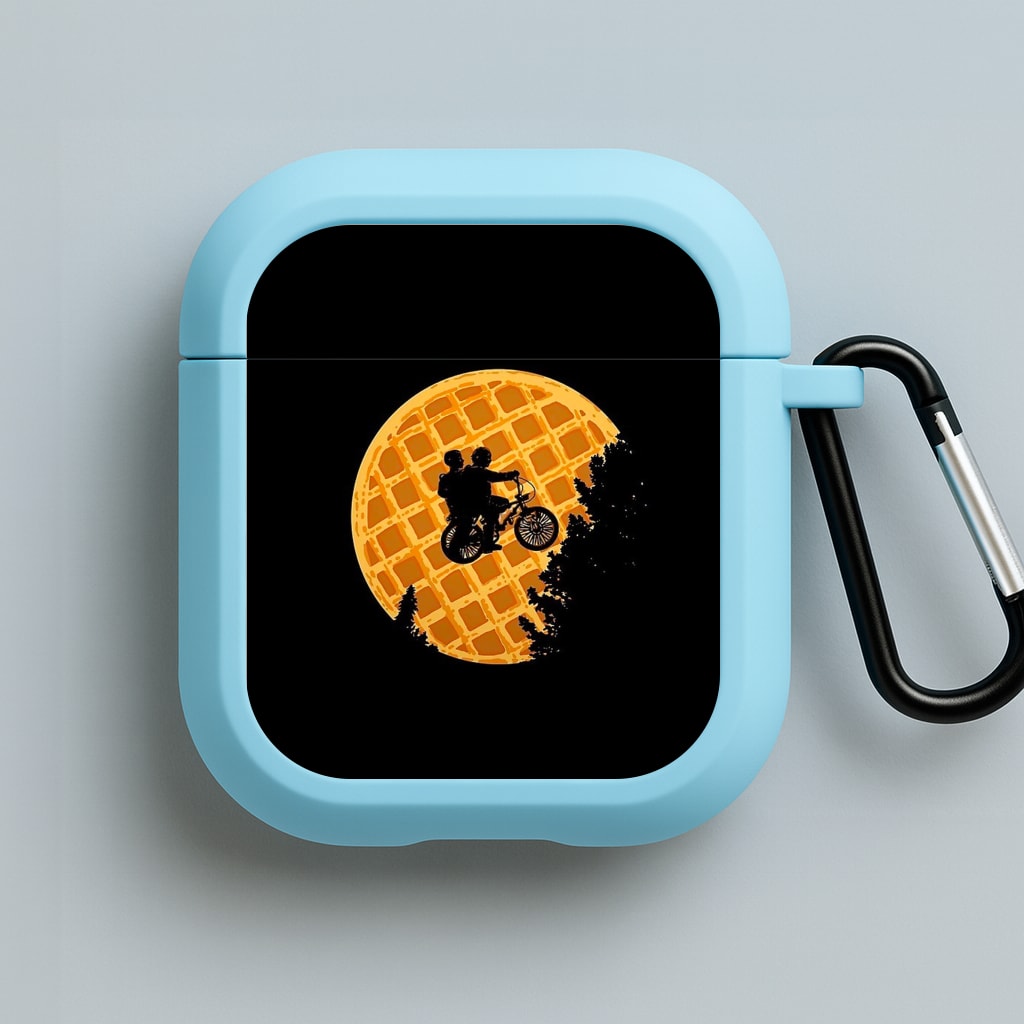 Eggo Moon Blue AirPods Case