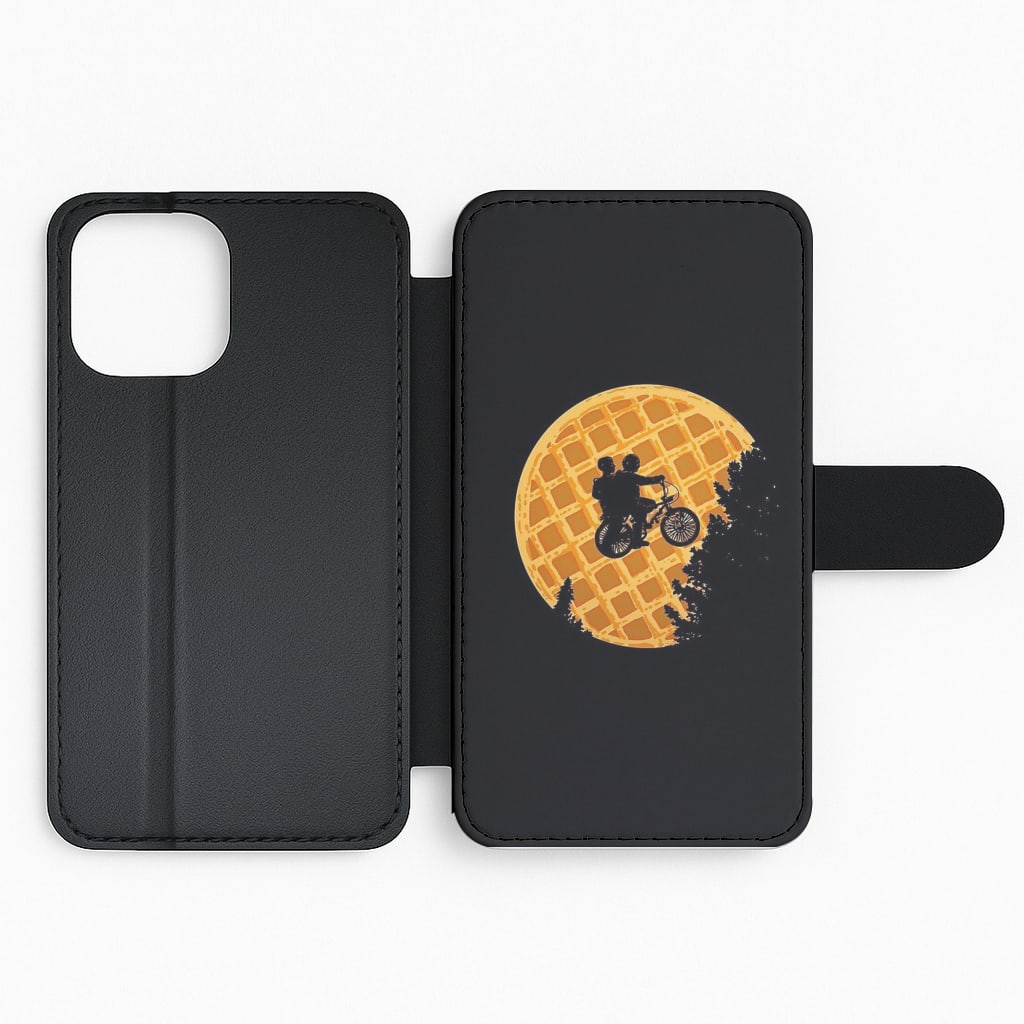 Eggo Moon Flip Wallet Phone Case