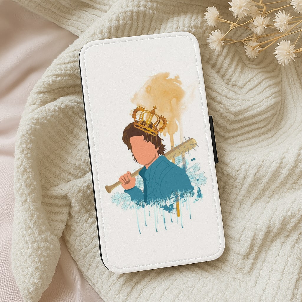 King Steve Flip Wallet Phone Case
