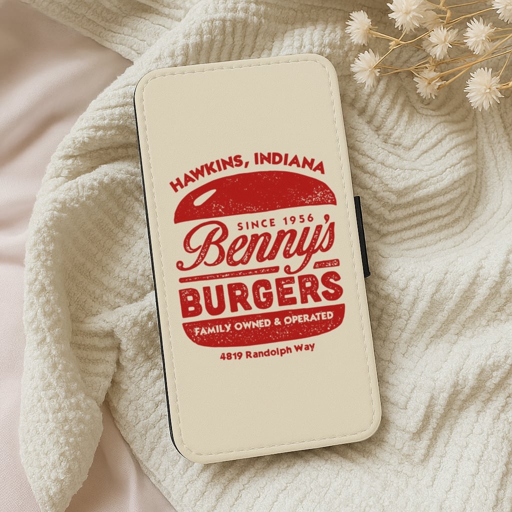 Benny's Burgers Wallet Phone Case