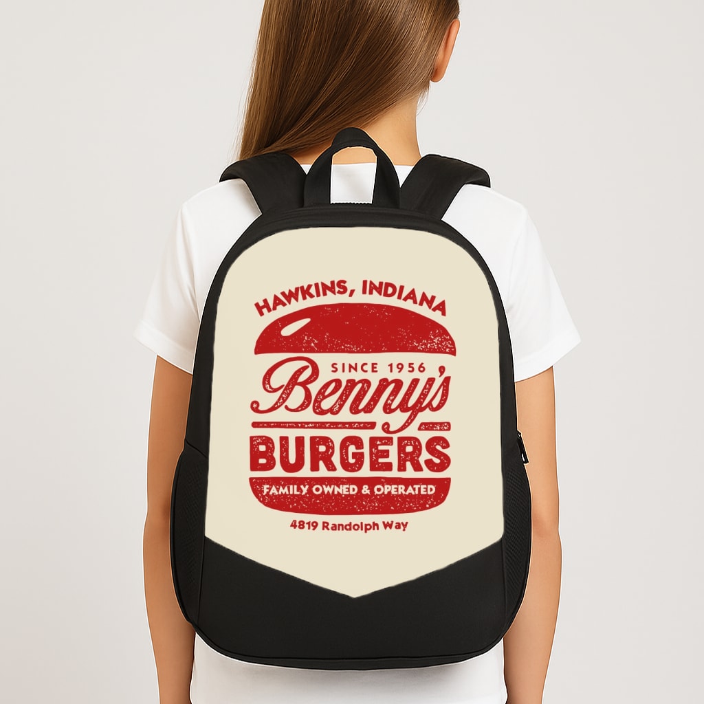Benny's Burgers School Bag