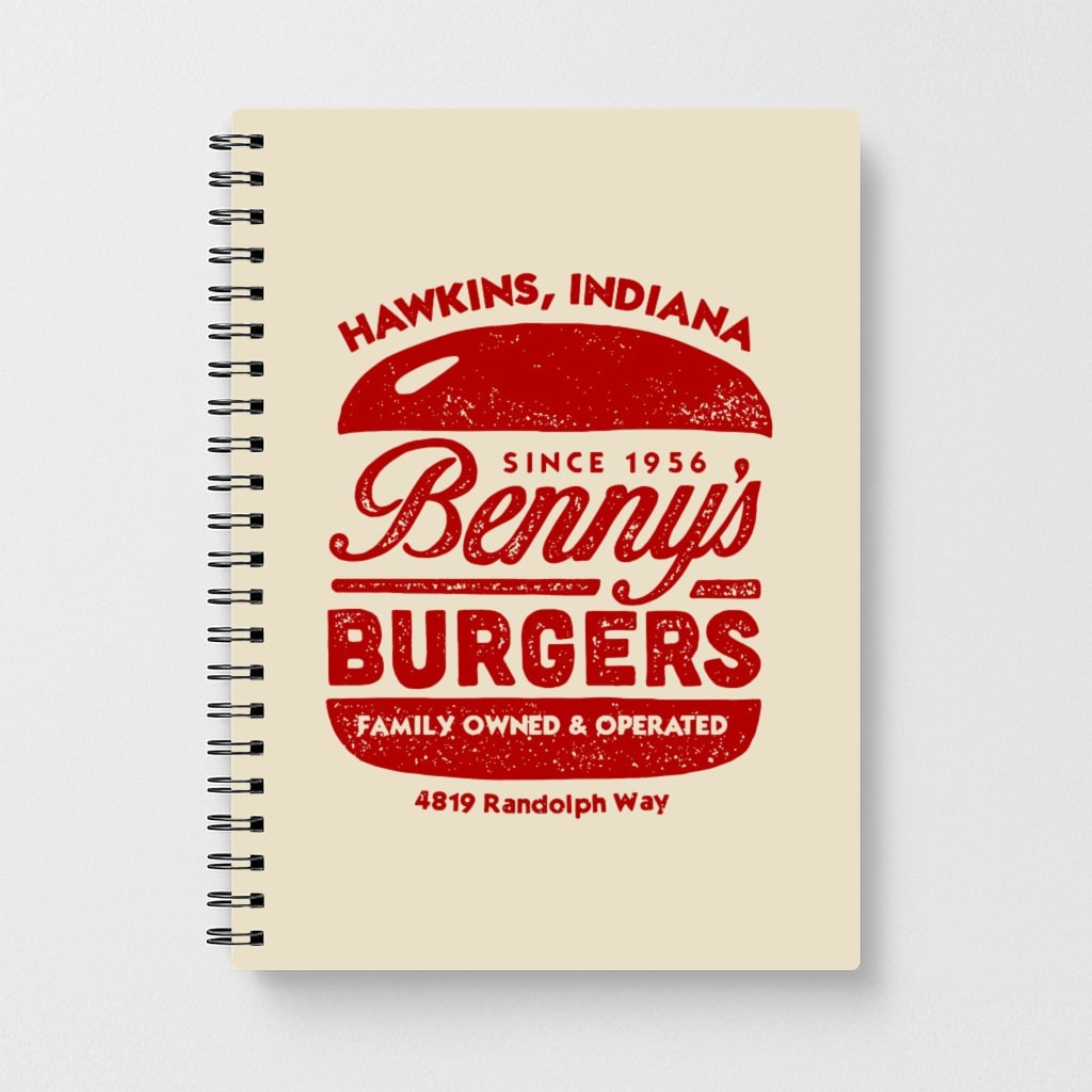Benny's Burgers Notebook