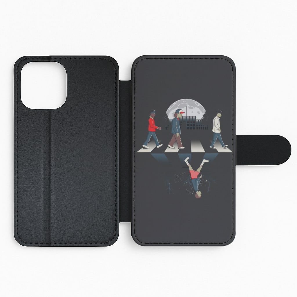 Upside Down Road Flip Phone Case