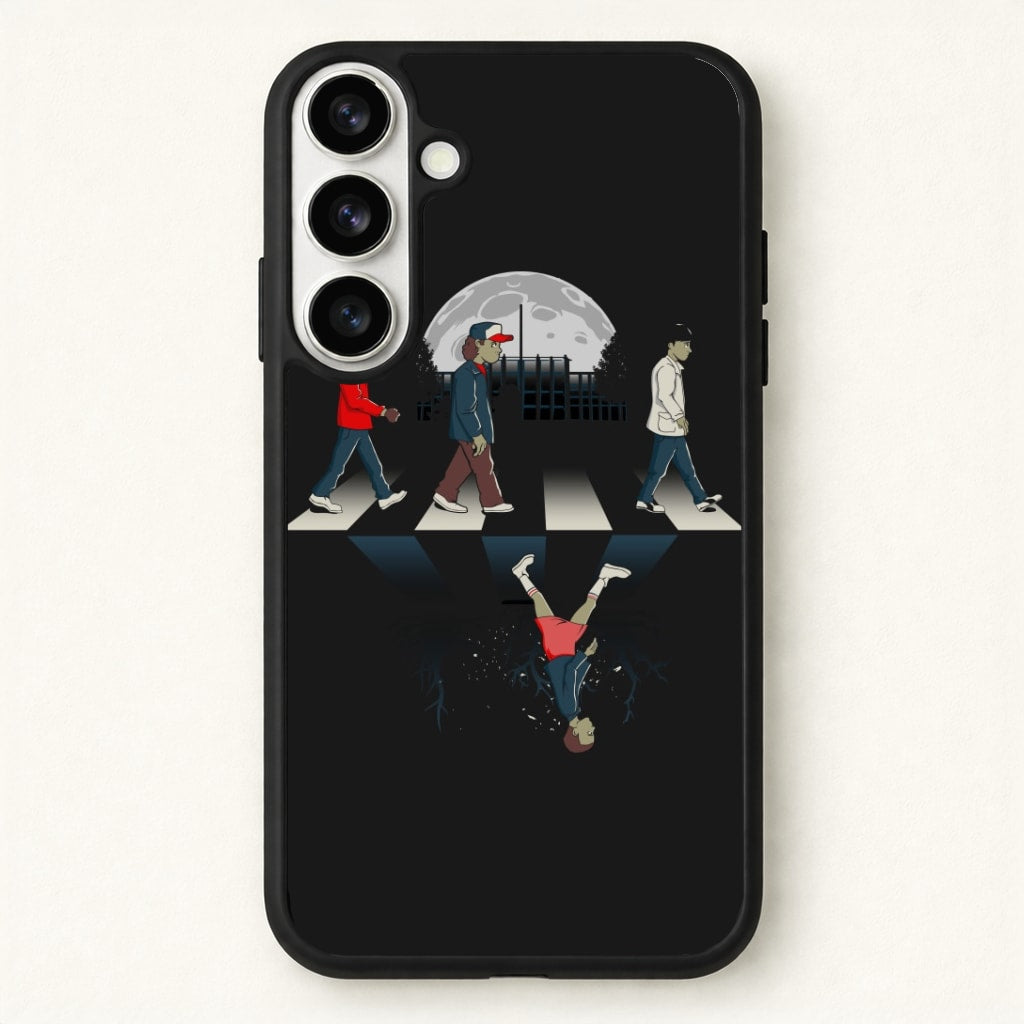 Upside Down Road Phone Case for Galaxy S26 Plus