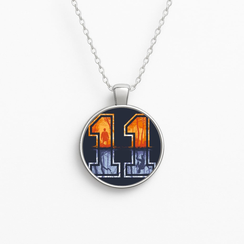 Football Eleven Circle Necklace
