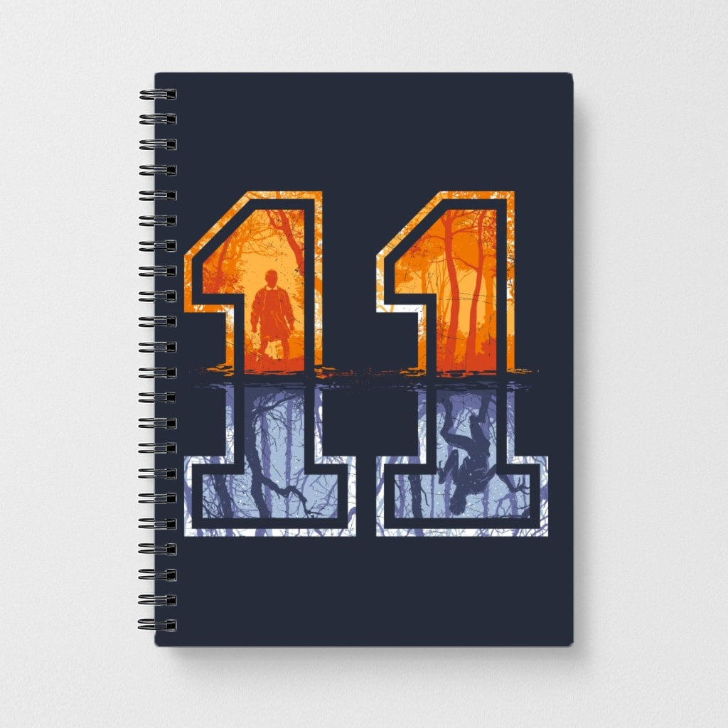 Football Eleven - Stranger Things Notebook