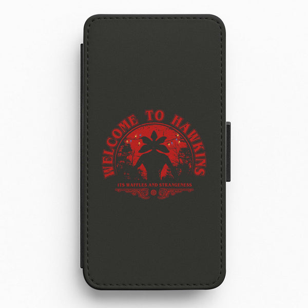 Welcome To Hawkings Flip / Wallet Phone Case