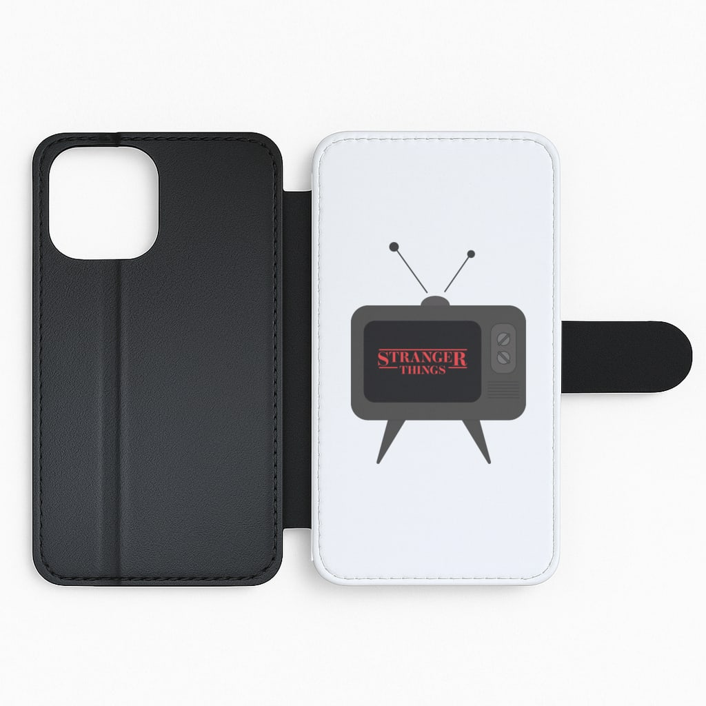 Stranger Things TV Flip Phone Case