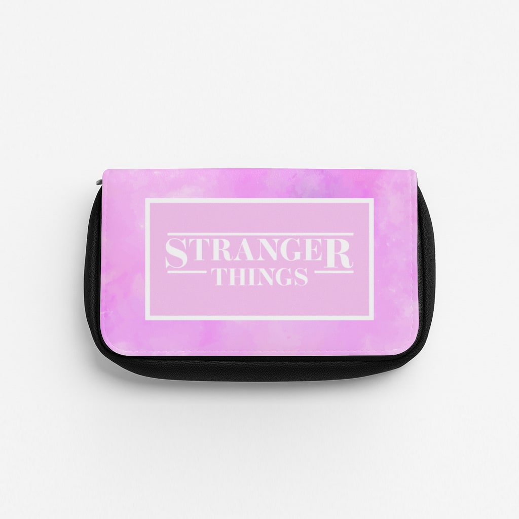 Pink Galaxy Stranger Pencil Case