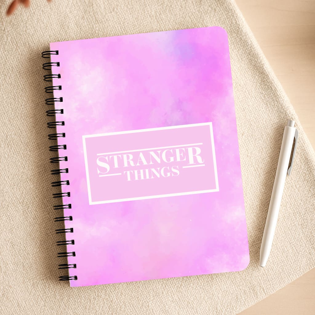 Pink Galaxy Stranger Notepad