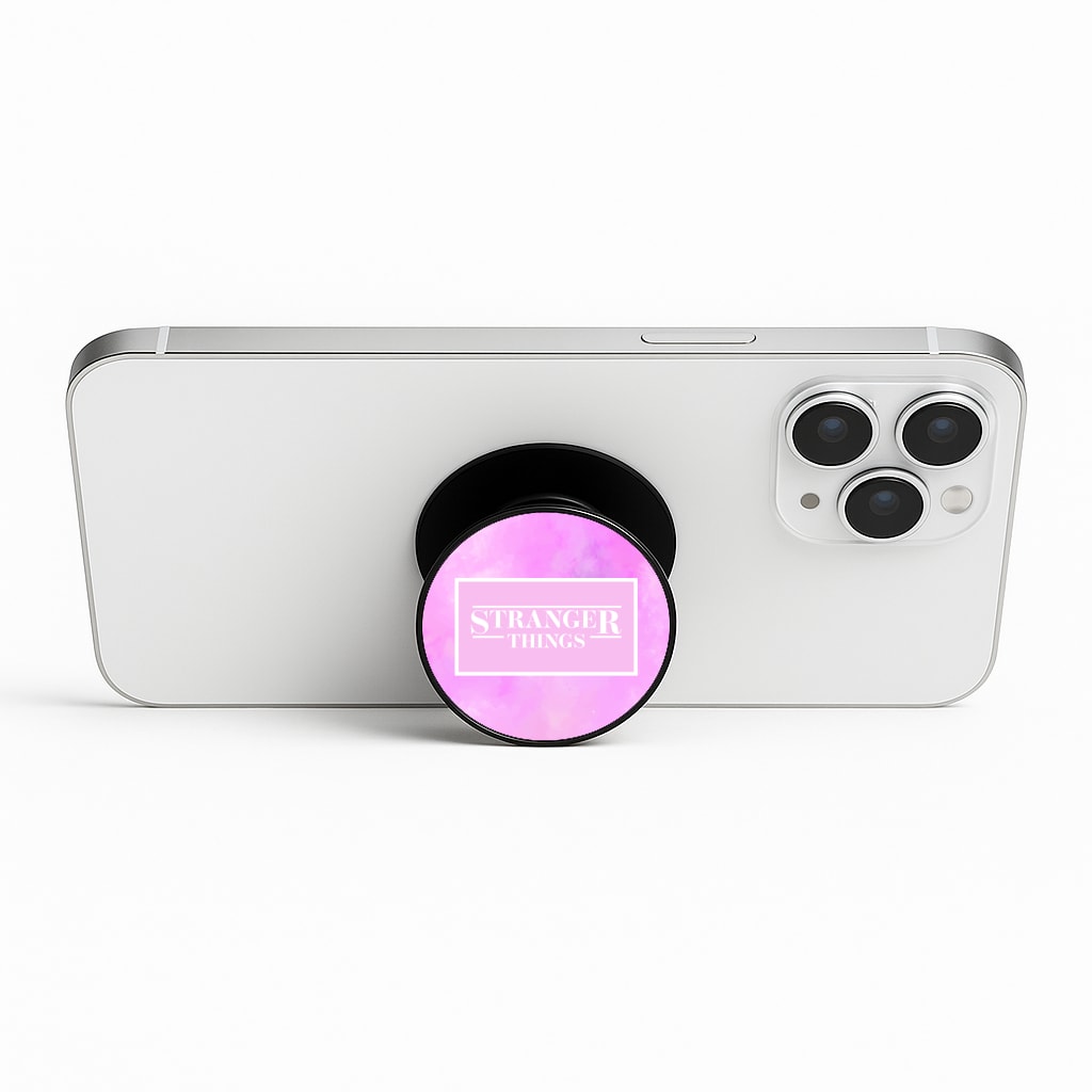 Pink Galaxy Stranger Phone Stand