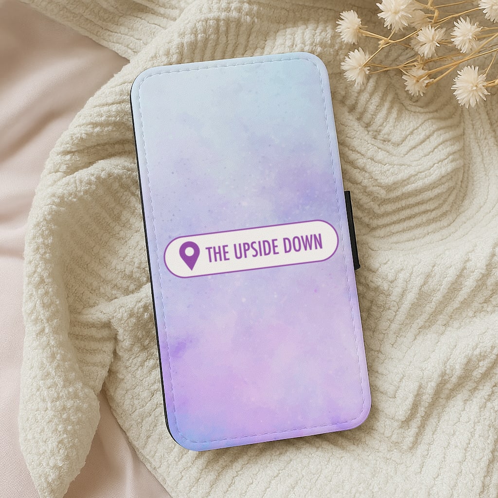 The Upside Down Galaxy - Stranger Things Wallet Phone Case