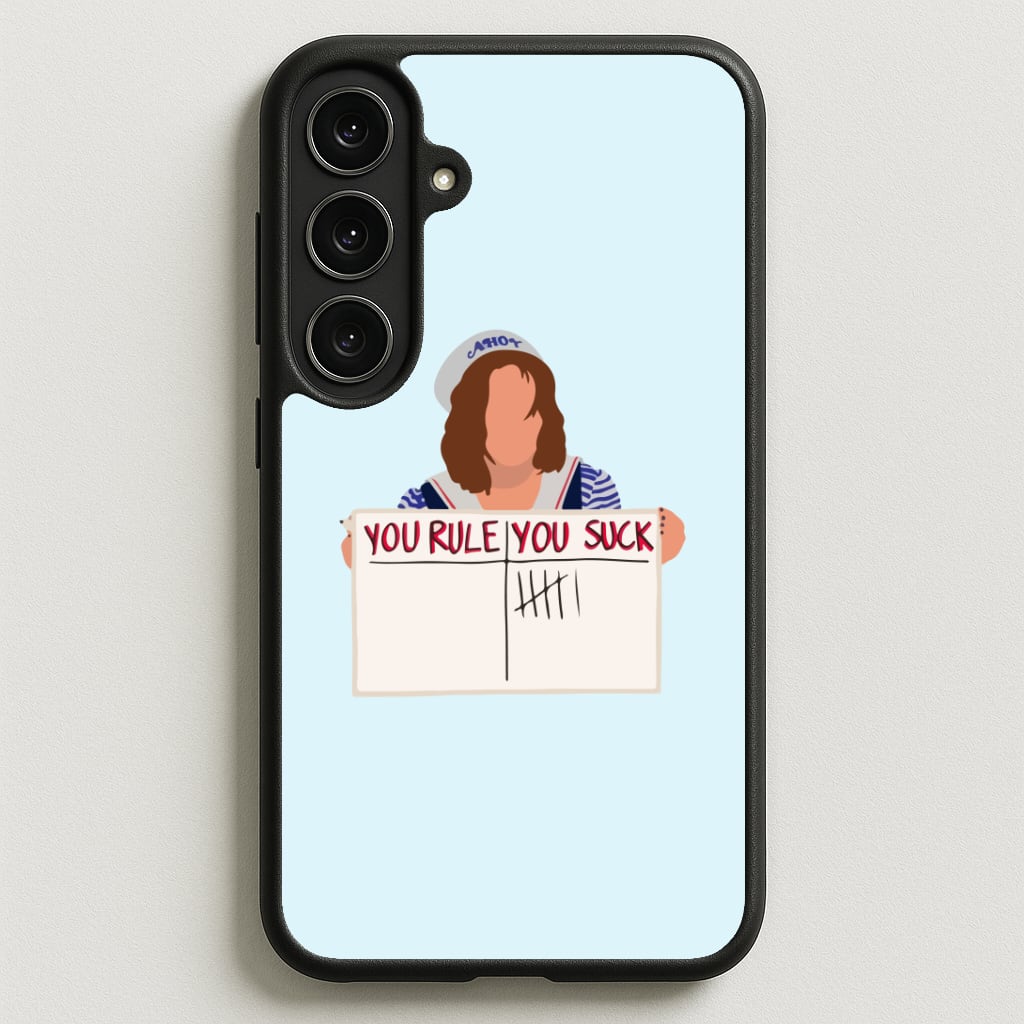 You Suck Tally Phone Case for Galaxy S25FE