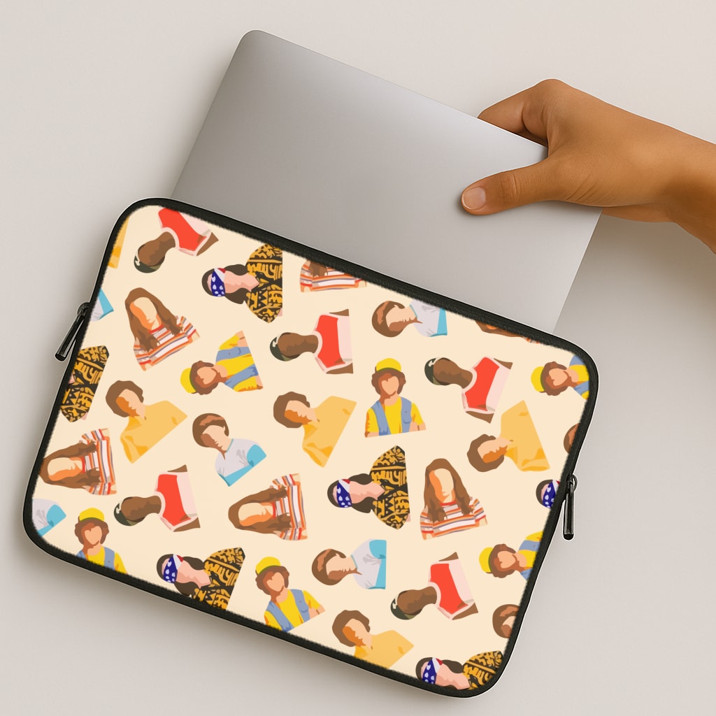 Stranger Pattern MacBook Case