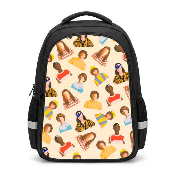 Stranger Pattern Backpack