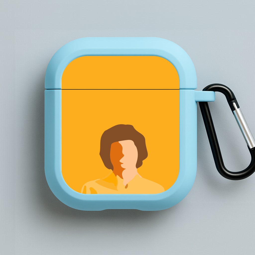 Faceless Mike - Stranger Things Blue AirPods Case