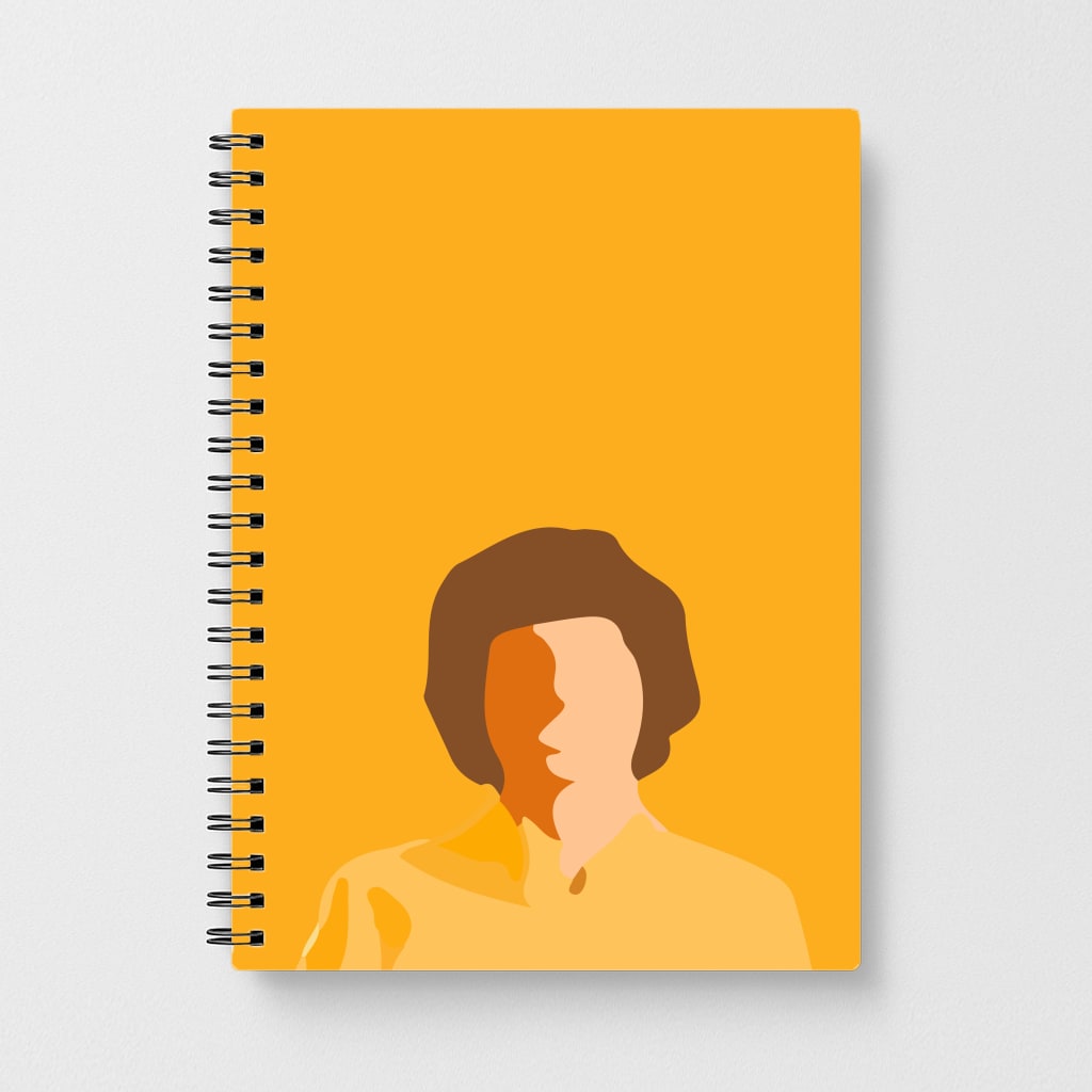 Faceless Mike - Stranger Things Notebook