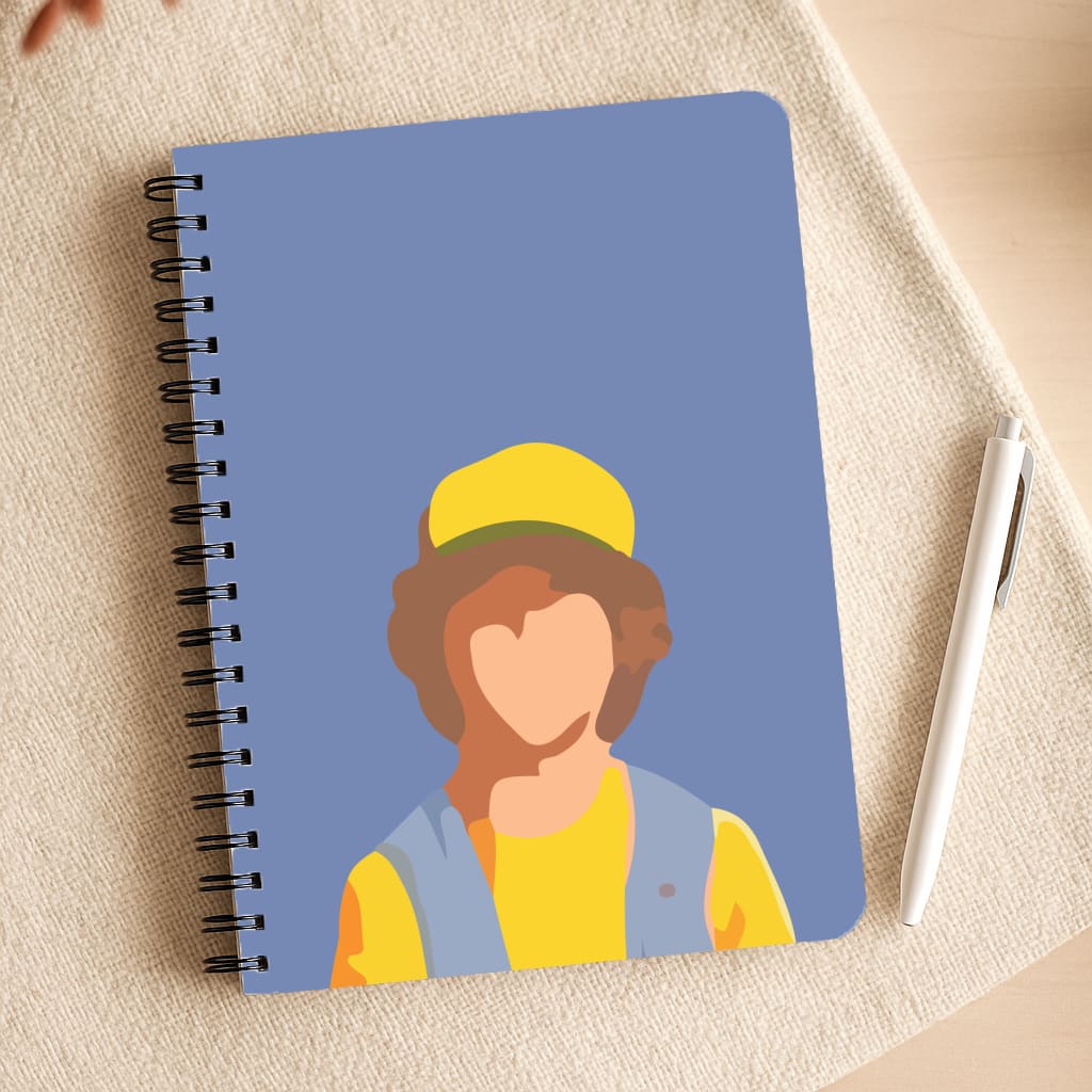 Faceless Dustin - Stranger Things Notepad