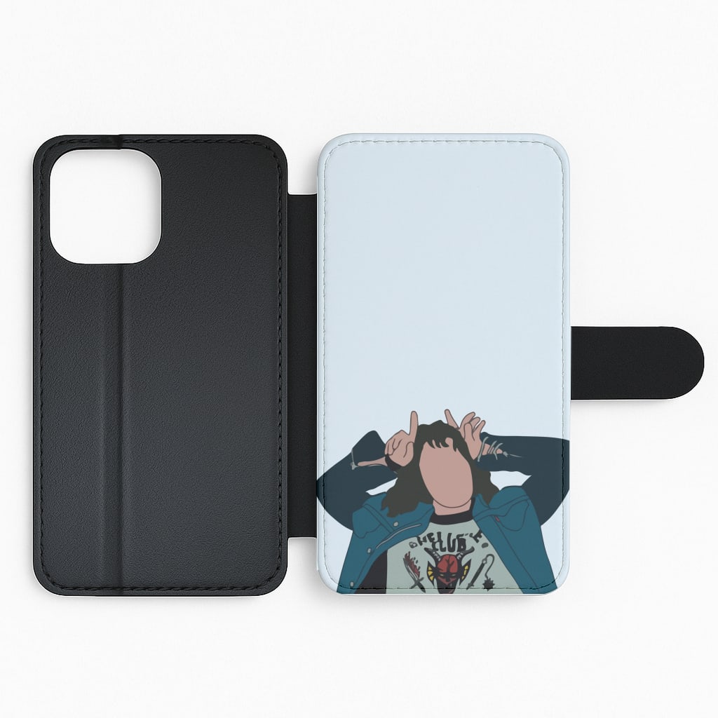 Eddie Munson Flip Phone Case