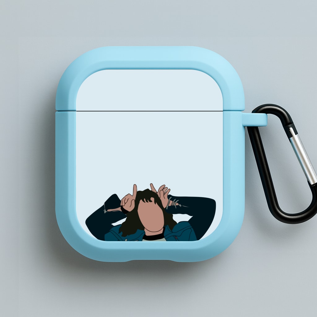 Eddie Munson Blue AirPods Case