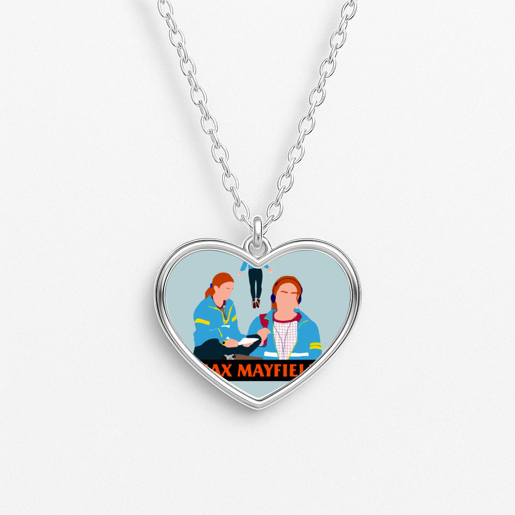 Max Mayfield Heart Necklace