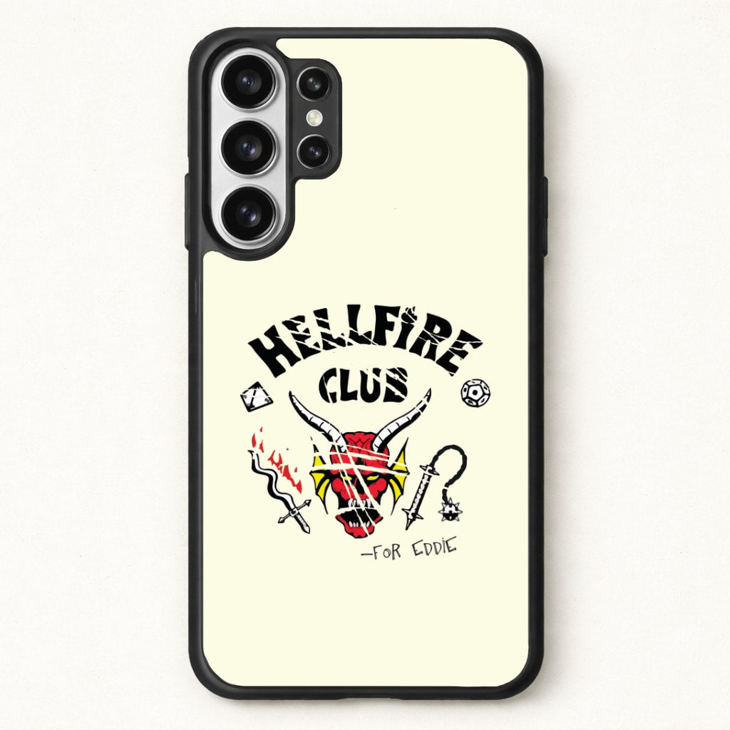 Torn Hellfire Club Phone Case for Galaxy S26 Ultra