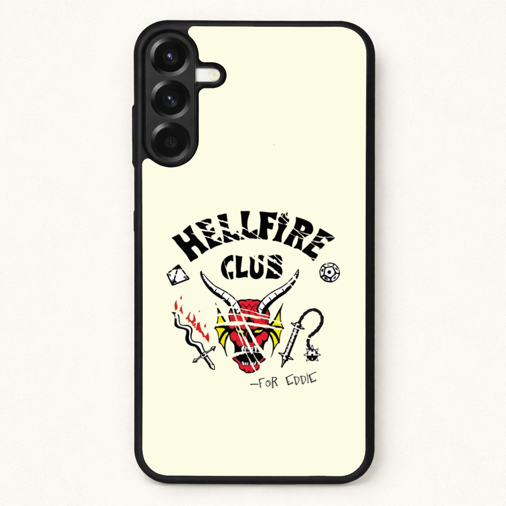 Torn Hellfire Club Phone Case for Galaxy A17