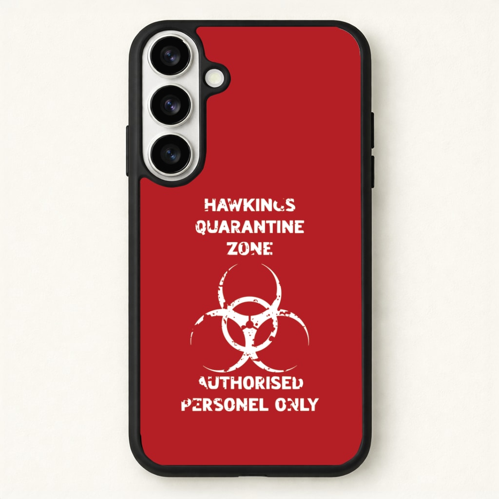 Hawkings Quarantine Zone Phone Case for Galaxy S26 Plus