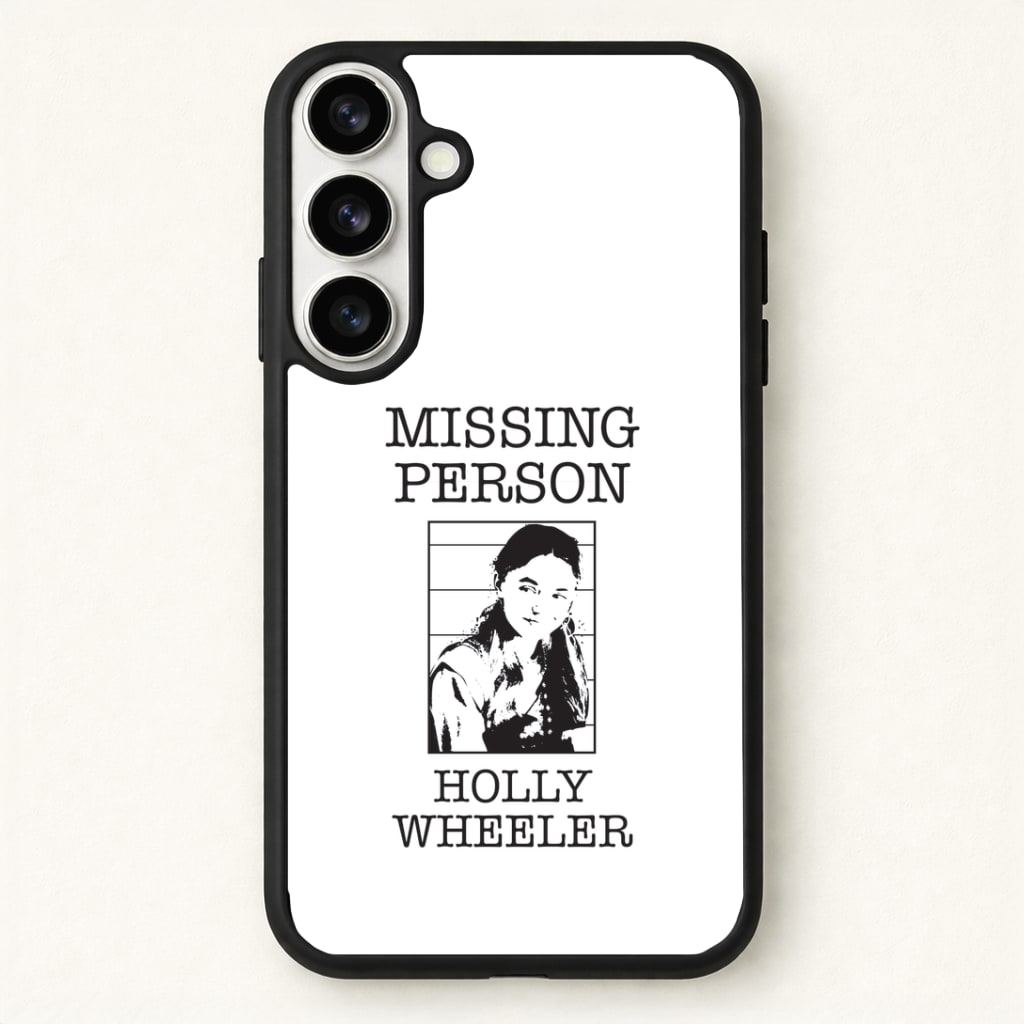 Missing Person Holly Phone Case for Galaxy S26 Plus