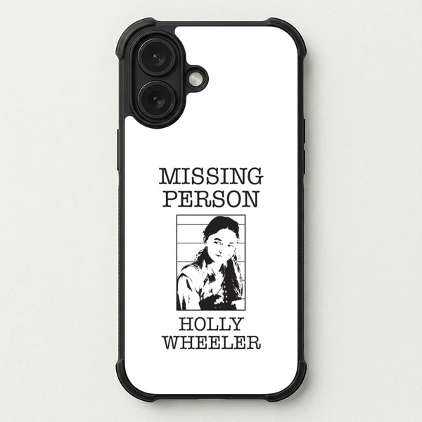 Missing Person Holly Phone Case — Bumper case