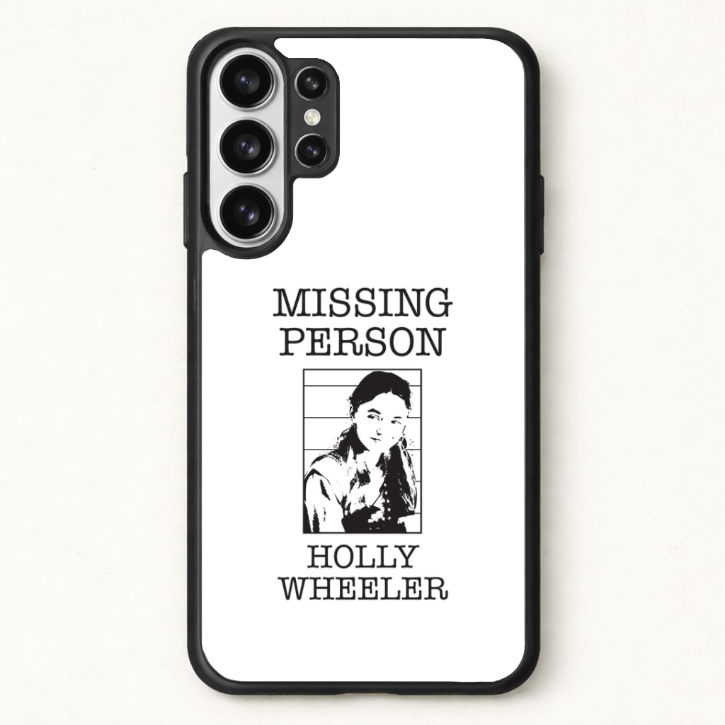 Missing Person Holly Phone Case for Galaxy S26 Ultra