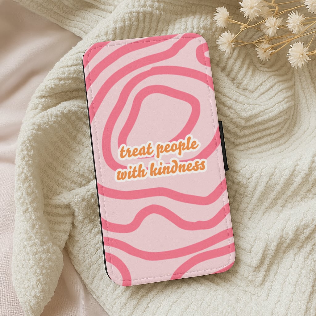 Treat People With Kindness - Harry Wallet Phone Case
