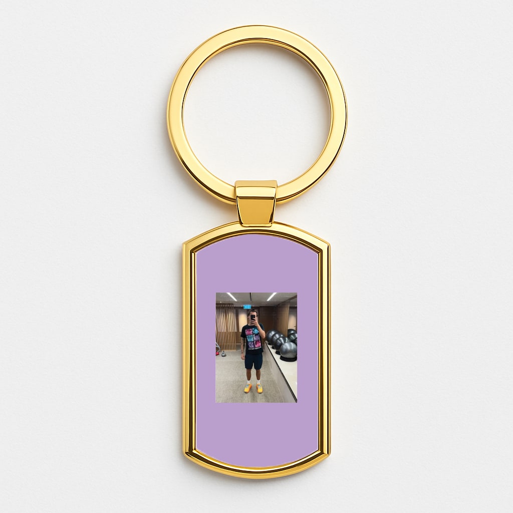 Gym Selfie - Harry Luxury Keyring
