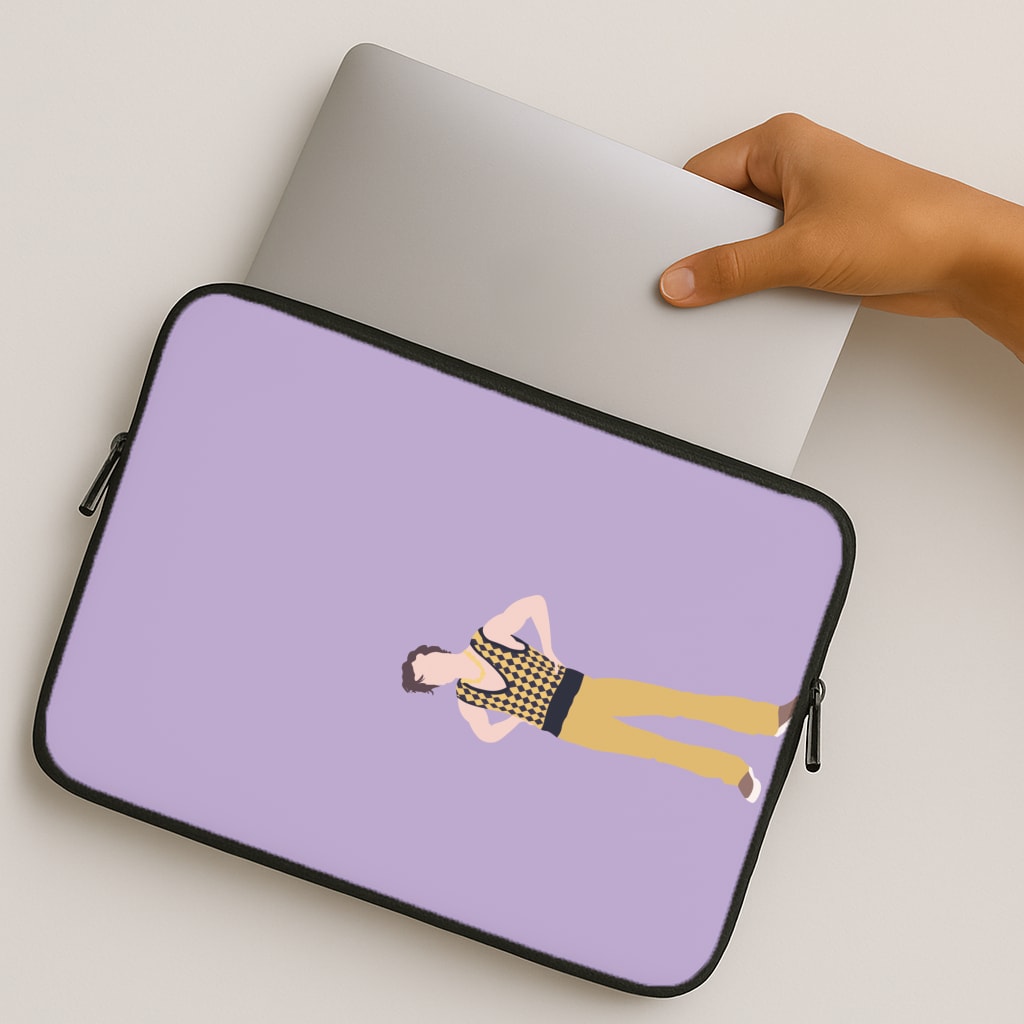 Yellow Vest - Harry MacBook Case