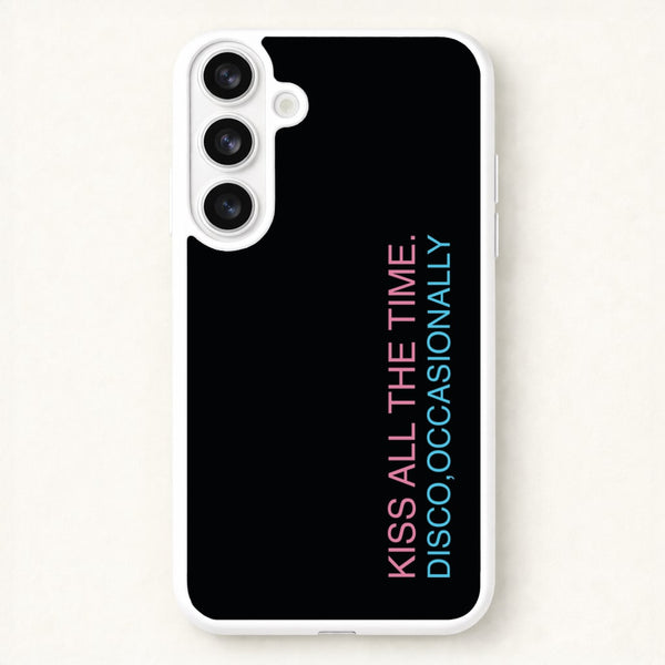 Disco Occasionally Text Phone Case for Galaxy S26 Plus