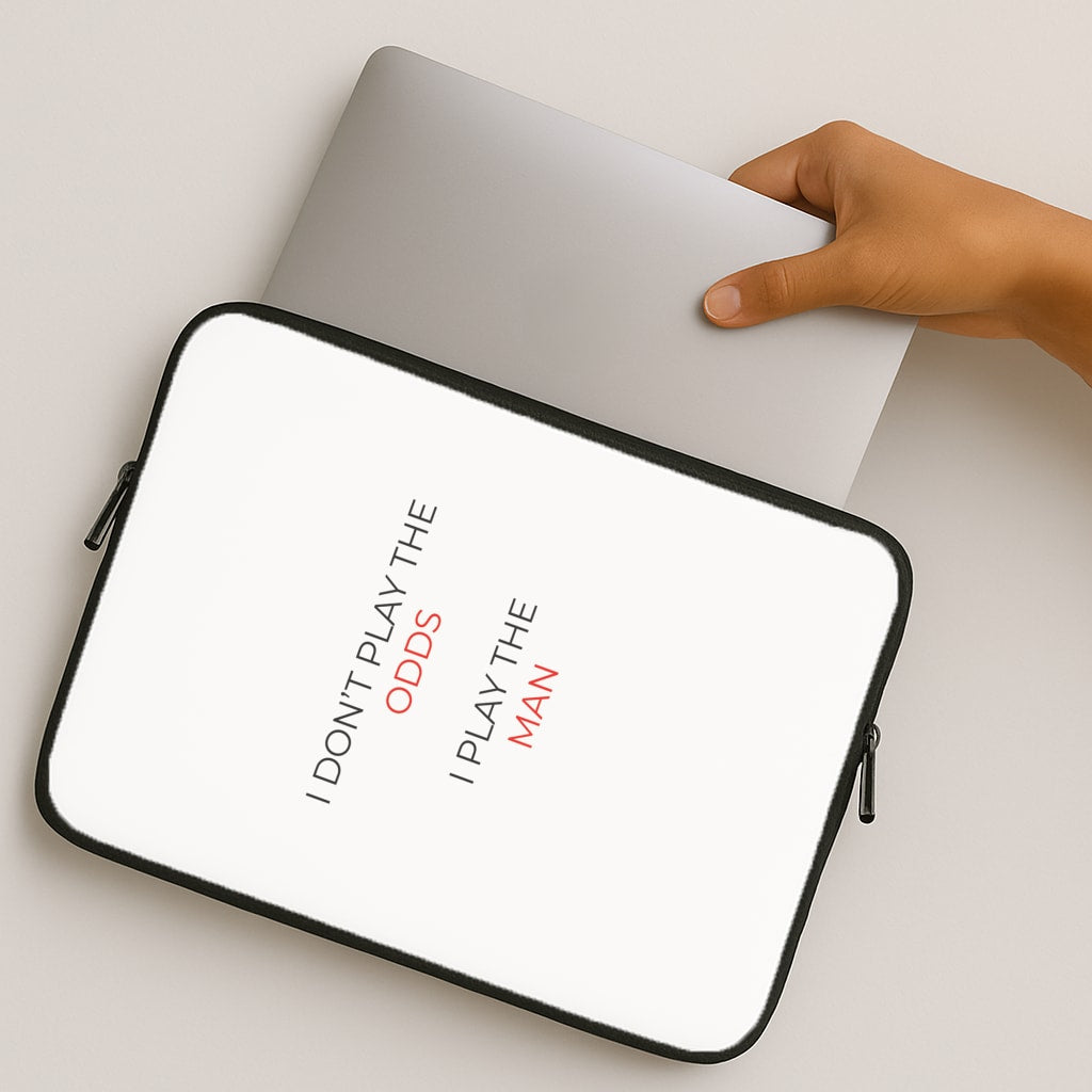 I Don't Play The Odds MacBook Case
