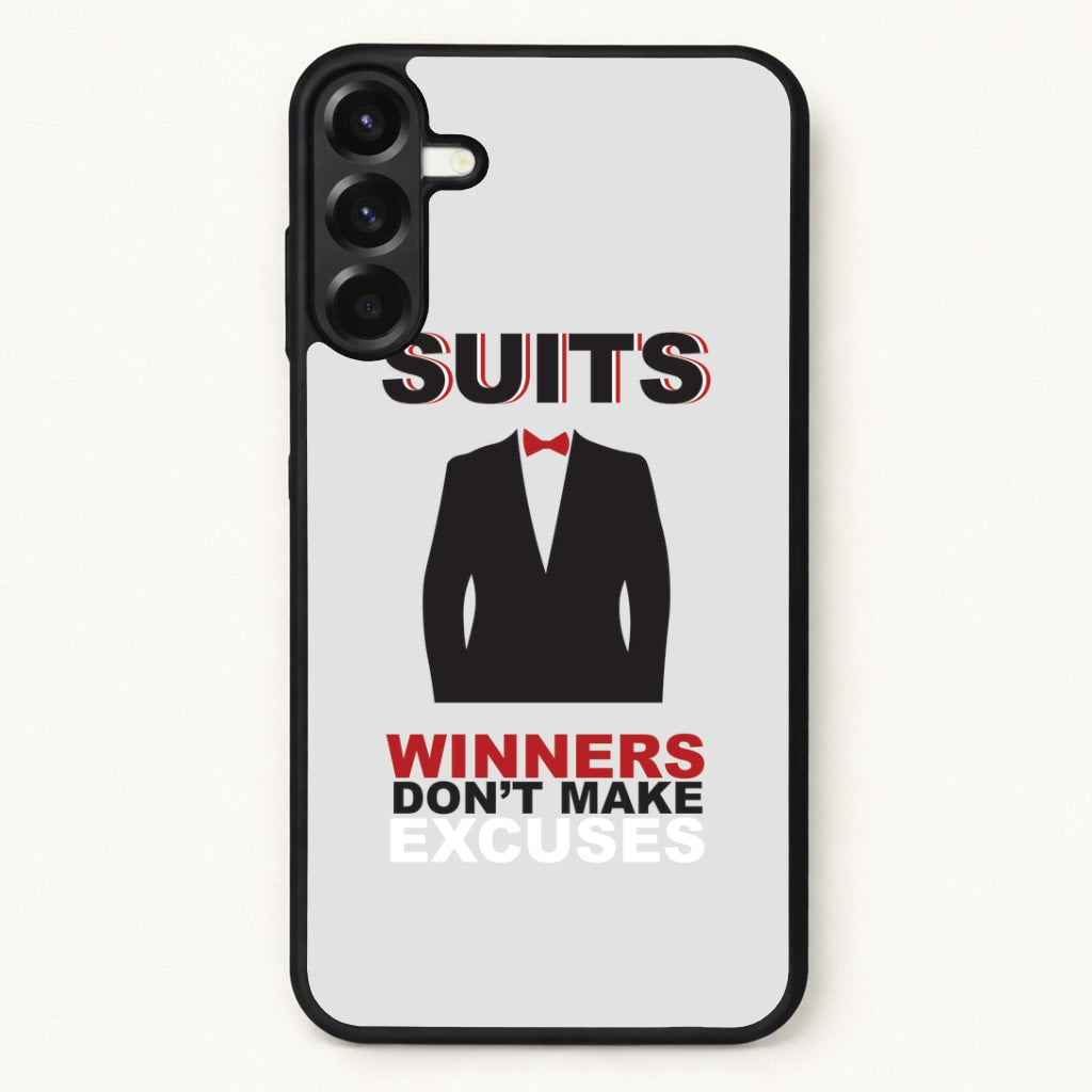 Winners Don't Make Excuses Phone Case for Galaxy A37