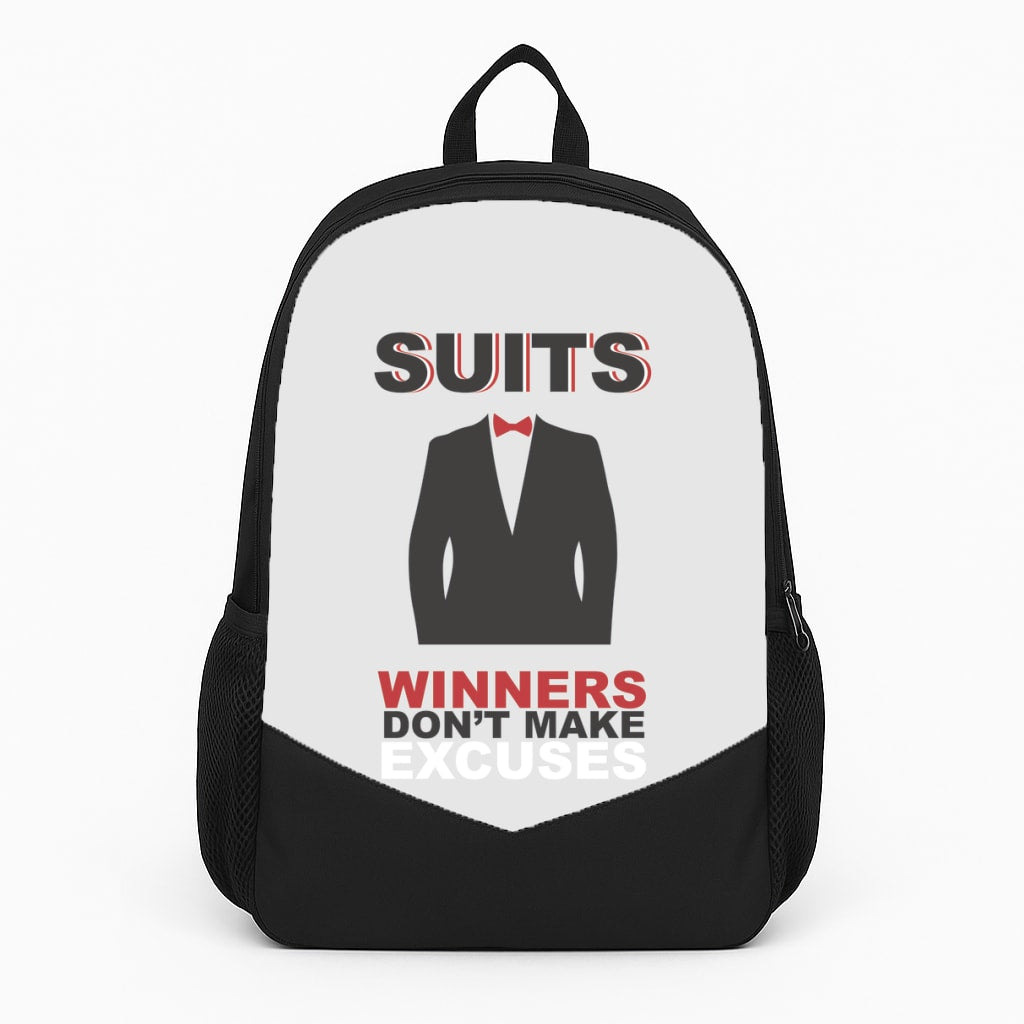 Winners Don't Make Excuses Backpack