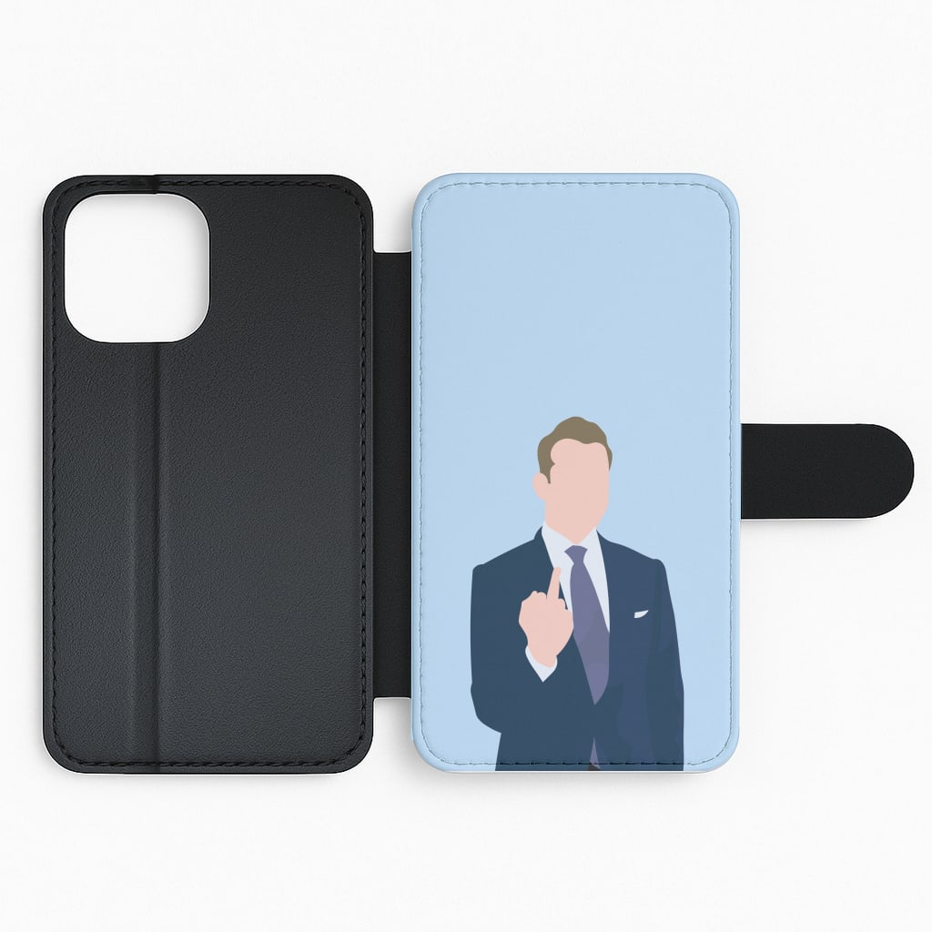 Middle Finger Flip Phone Case