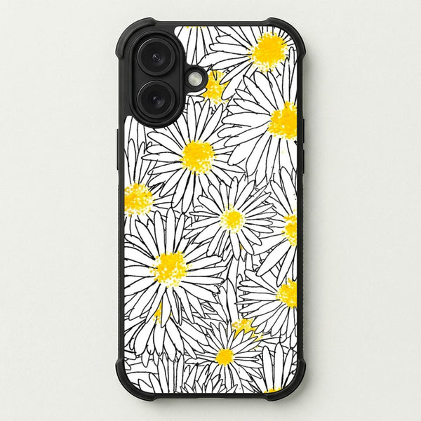 Cute Daisy Pattern Phone Case — Bumper case