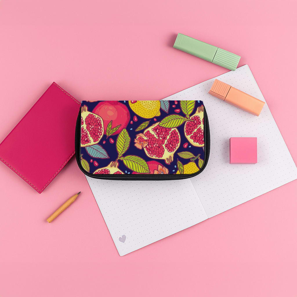 Tropical Garden Pattern Pencil Case
